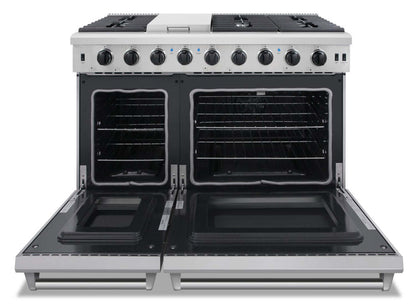 Cuisine Thor 6,8 Cu. Fort. Cuisinière à gaz professionnelle à six brûleurs – LRG4807U-SS | Cuisinière professionnelle à gaz Thor Kitchen de 6,8 pi³ à six brûleurs – LRG4807U-SS | LRG4807S