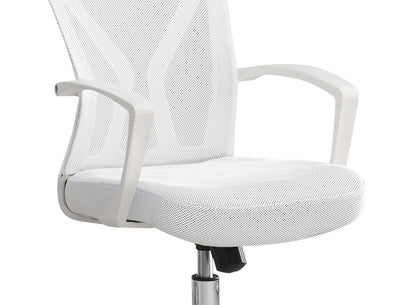 Dominic 23.5 Office Chair with Mesh Back - Blanc|Chaise de bureau Dominic de 23,5 po avec dossier en maille - blanche