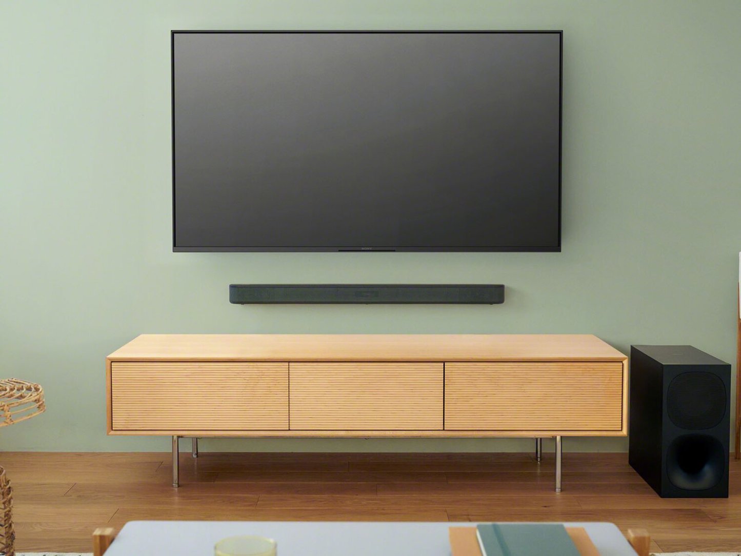 Barre de son SONY S-Force 2.1 canaux 330 W avec caisson de basses sans fil (HTS400) | Barre de son de 330 W à 2.1 canaux SONY S-Force avec caisson d'extrêmes graves sans fil (HTS400)