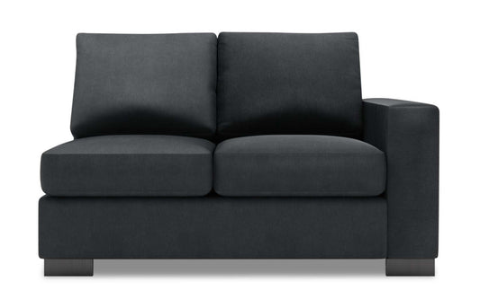 Sofa Lab Track RAF Loveseat - Pax Pepper | Causeuse de droite Track de la collection Sofa Lab - Pax Pepper | TR222949