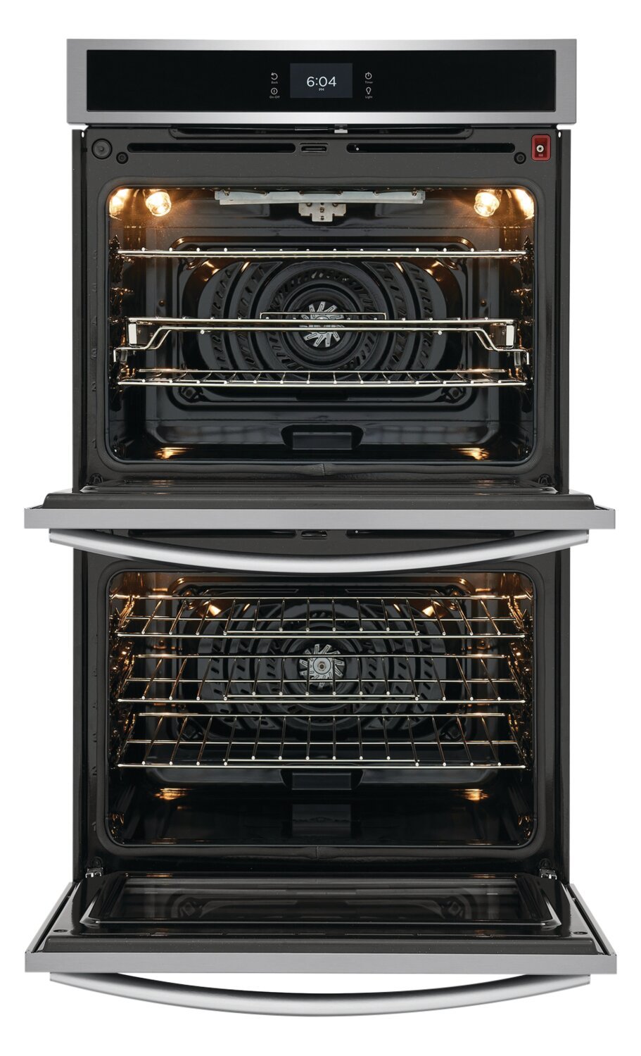 Four mural double électrique Frigidaire Gallery de 30 po et de 5,3/5,3 pi³ avec convection totale - Résistant aux taches…