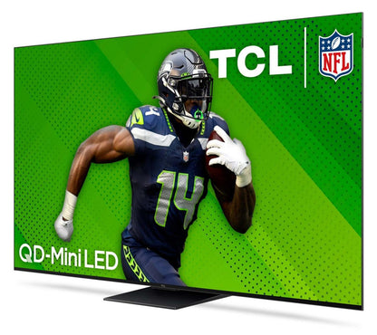 TCL 85 QLED Mini LED 4K UHD HDR Ultra IMAX Enhanced 120Hz Google Smart TV (85QM751G) | Téléviseur intelligent QLED à mini DEL de TCL UHD 4K de 85 po à 120 Hz avec HDR Ultra, FreeSyncMC AMD et Google TVMC (85QM751G)