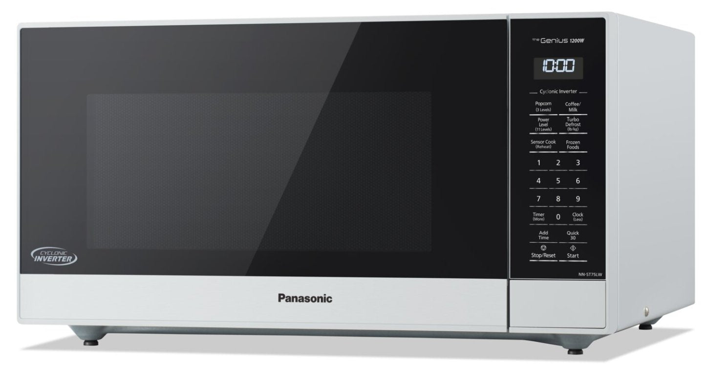 Panasonic 1,6 Cu. Fort. Four à micro-ondes de comptoir - NNST75LWC | Four à micro-ondes de comptoir Panasonic de 1,6 pi3 - NNST75LWC | NNST75WC