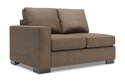 Causeuse de gauche Track de la collection Sofa Lab - Luna Praline | TR232591