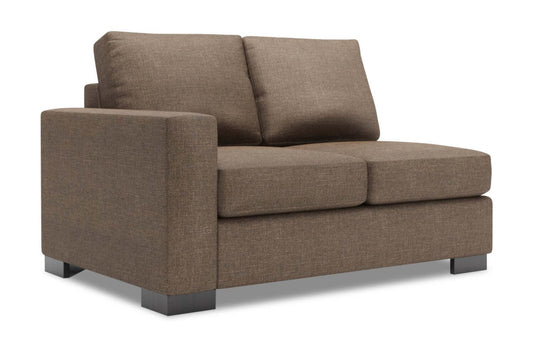 Causeuse de gauche Track de la collection Sofa Lab - Luna Praline | TR232591