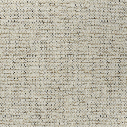 Chaise de salle à manger à dossier à oreilles Shea avec tissu d'apparence lin, Bois - Ivoire | Chaise de salle à manger Shea à oreilles en tissu d'apparence lin et en bois - ivoire