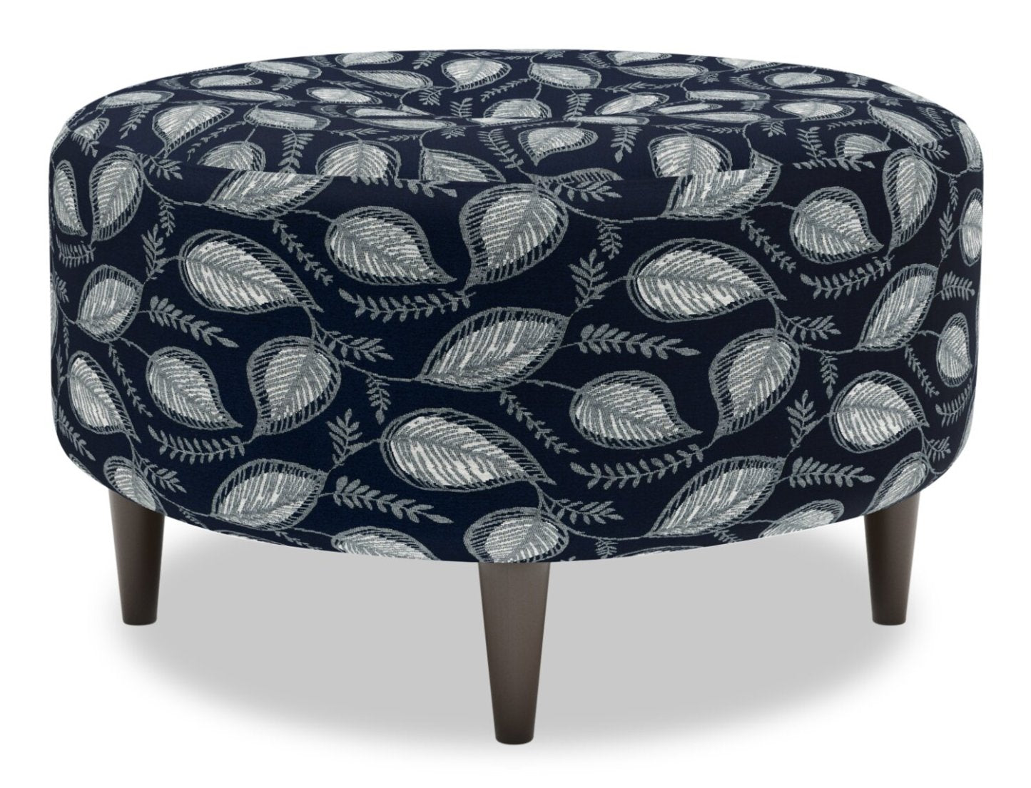 Pouf The Curve 31 en tissu, fabriqué au Canada par Sofa Lab (CURV1147) | Personnalisable