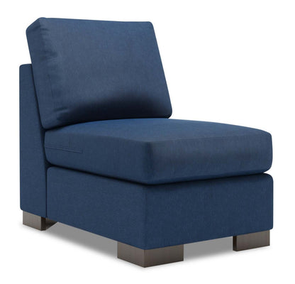 Fauteuil sans accoudoirs Sofa Lab Track - Pax Marine | Fauteuil sans accoudoirs Track de la collection Sofa Lab - Pax Navy | TR453149