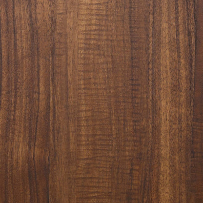 Miroir de commode de chambre à coucher Dante - brun