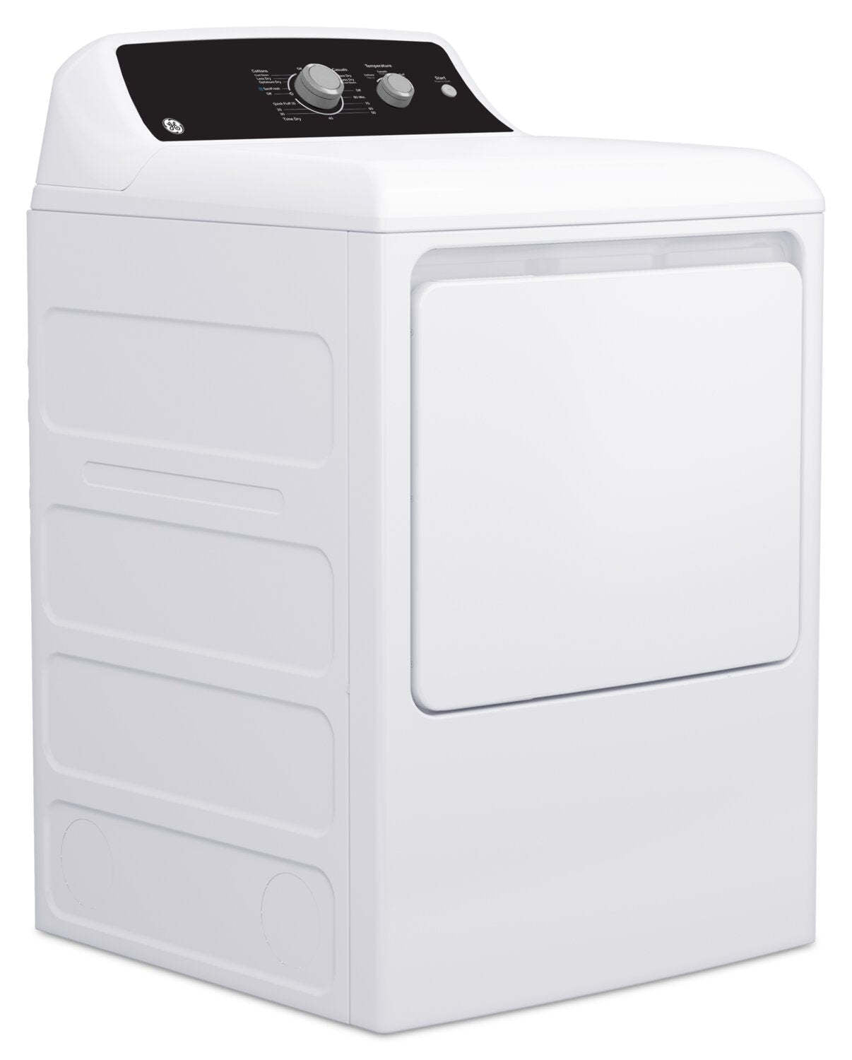 GE 6,2 Cu. Fort. Sécheuse électrique avec cycle SaniFresh – Blanc - GTX34EBMRWS | Sécheuse électrique GE de 6,2 pi³ avec cycle SaniFresh - blanche - GTX34EBMRWS