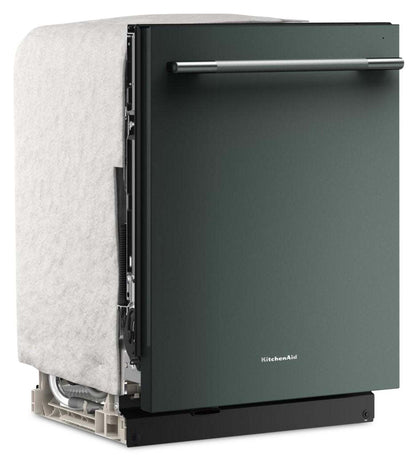 Lave-vaisselle KitchenAid de 24 po et de 44 dBA avec troisième panier 360° Max JetsMC - genièvre - KDTS724SJP