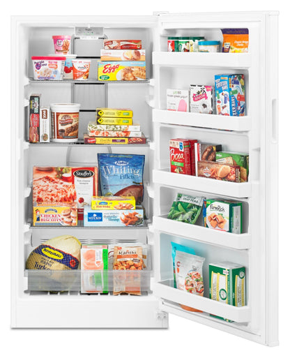 Whirlpool Congélateur vertical 16 pi3 - WZF34X16DW | Congélateur vertical Whirlpool de 16 pi3 - WZF34X16DW | WZF34X1W