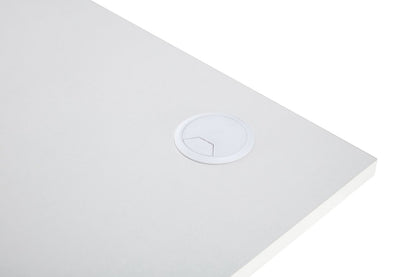 Carson 47.2 Dual-Motor Lift Office Desk - Matte White|Bureau relevable Carson de 47,2 po à deux moteurs - blanc mat