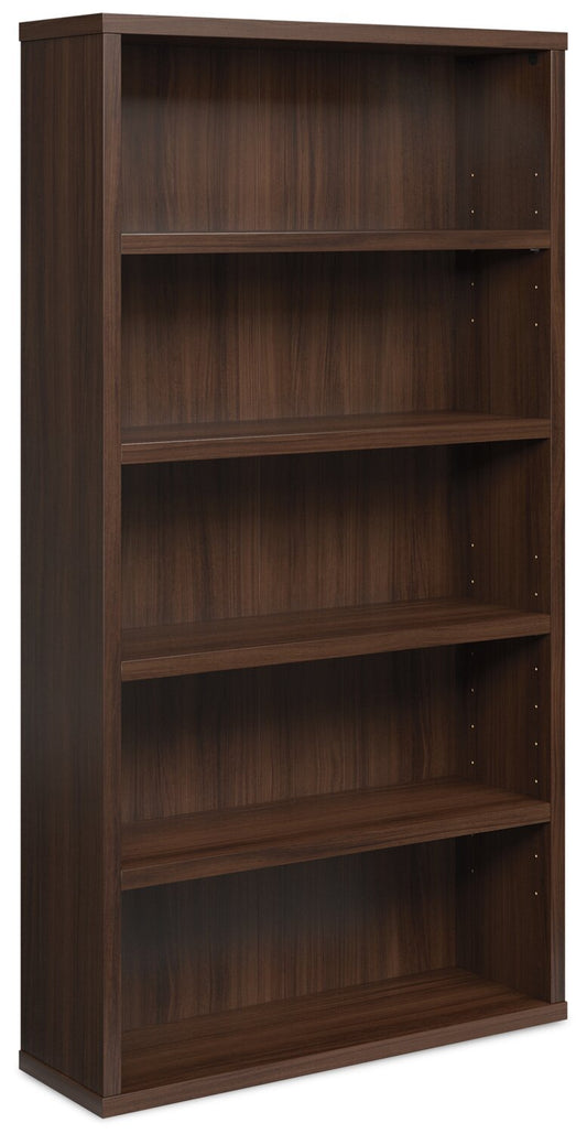 Affirm 34.8 Commercial Grade 5-Shelf Bookcase - Noble Elm|Bibliothèque Affirm de 34,8 po de qualité commerciale à 5 étagères - orme noble