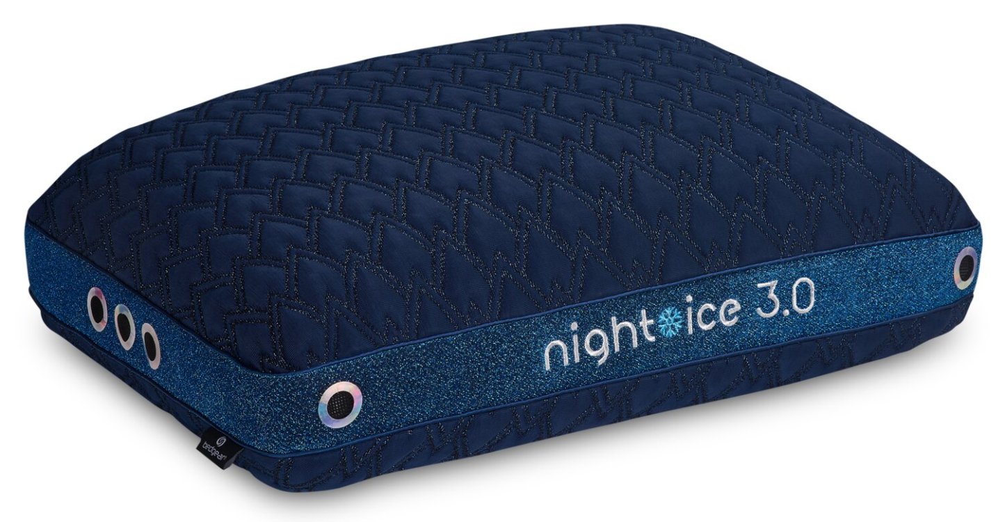 BEDGEAR Oreiller performant Night Ice 3.0 – Couchage latéral | Oreiller haute performance Night Ice 3.0 de BEDGEAR - pour dormeur sur le côté