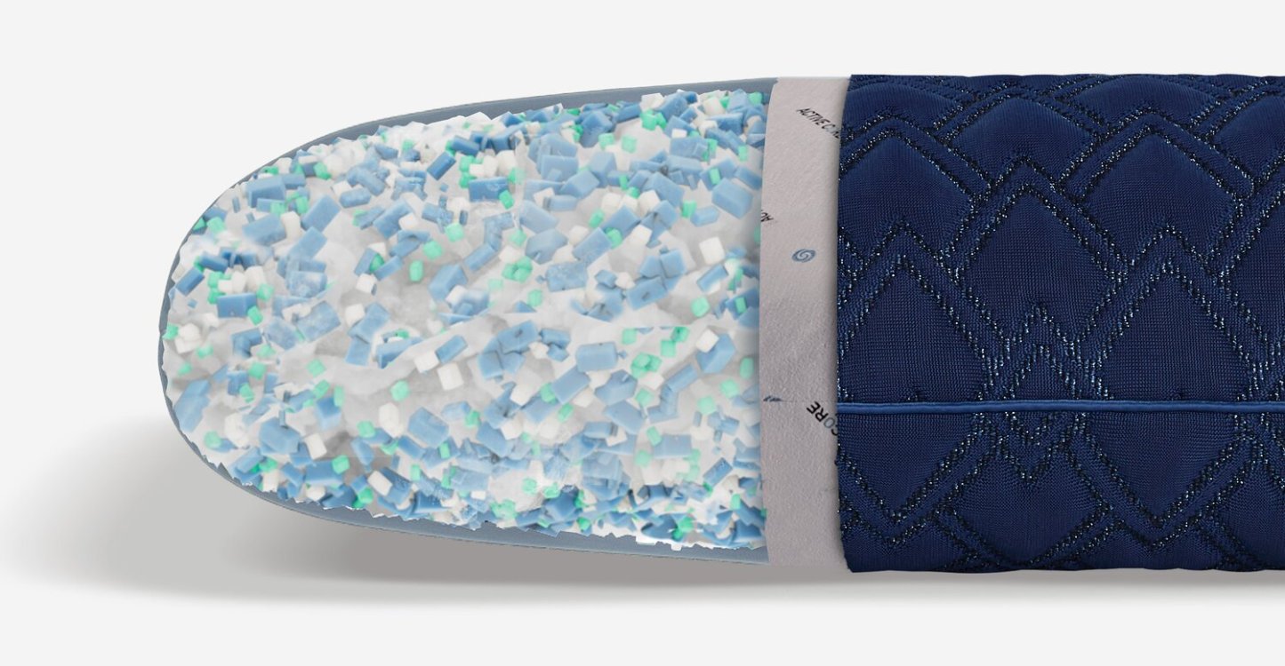 OREILLER HAUTE PERFORMANCE NIGHT ICE 0.0 DE BEDGEAR - POUR DORMEUR SUR LE VENTRE