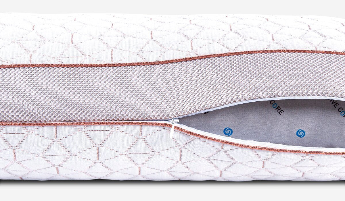 BEDGEAR Oreiller Glacier Cuddle Curve 1.0 – Dormeur sur le ventre | Oreiller Glacier Cuddle Curve 1.0 de BedgearMD - dormeurs sur le ventre