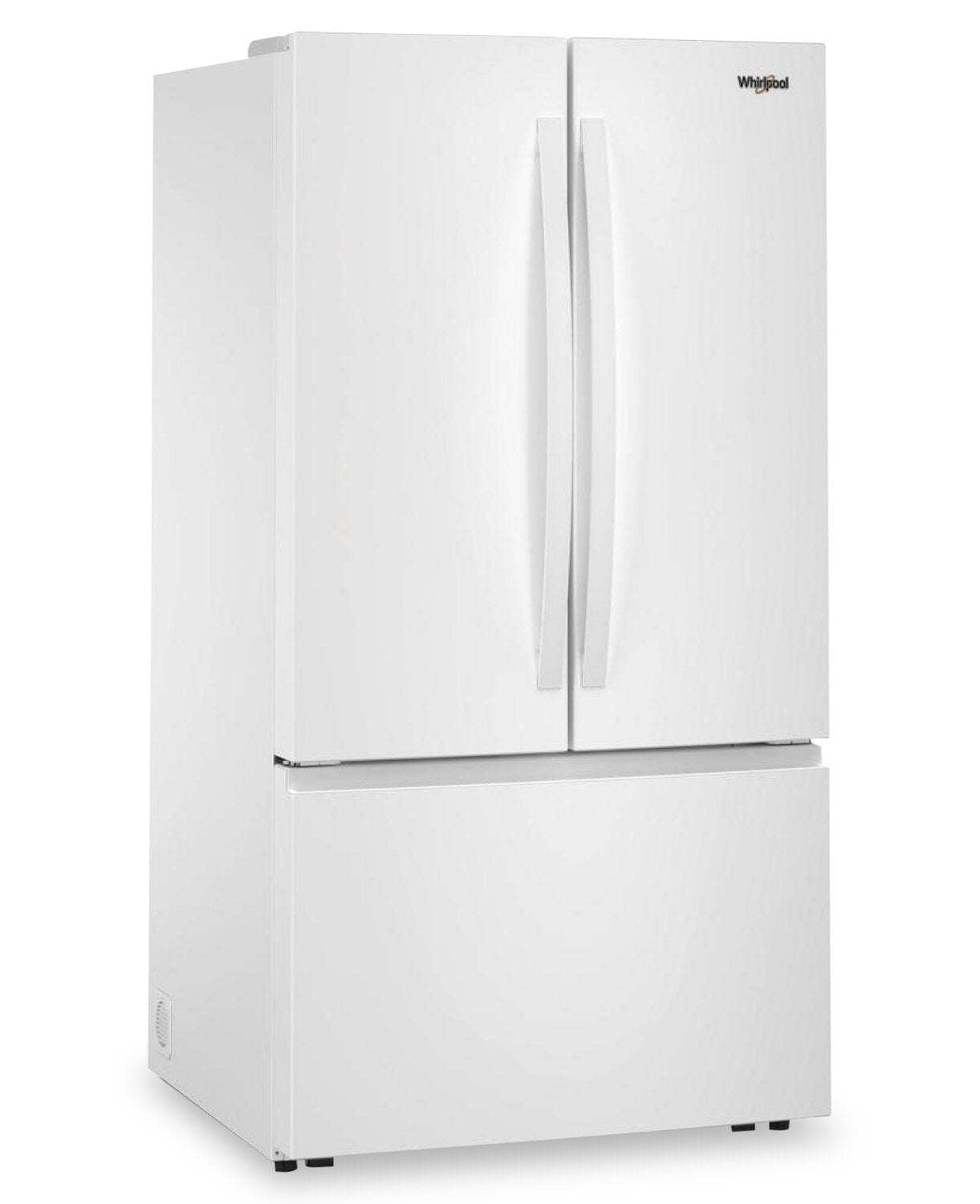 Whirlpool 36 31 Cu. Ft. French-Door Refrigerator with Ice Maker - White - WRFF3136SW | Réfrigérateur Whirlpool de 36 po et de 31 pi3 à portes françaises avec machine à glaçons - blanc - WRFF3136SW | WRFF313W