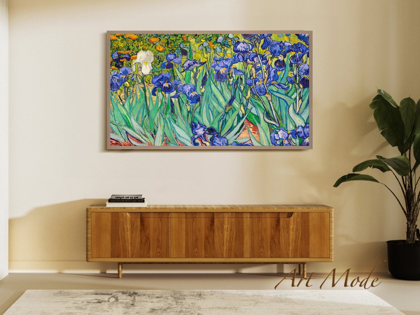 HISENSE 85 CanvasTV QLED 4K UHD Smart Google TV (85S7N) - Modèle 2024 | Téléviseur intelligent QLED HISENSE QD6QF CanvasTVMC UHD 4K de 85 po avec Google TVMC (85S7N) - modèle 2024