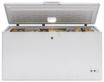 Congélateur coffre GE à dégivrage manuel de 15,7 pi3 - FCM16SLWW | FCM16SLW
