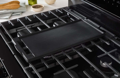 Cuisinière intelligente à gaz Whirlpool de 5 pi³ avec friture à air et autonettoyage - noire - WFGS7530RB | Whirlpool 5 Cu. Ft. Smart Gas Range with Air Fry and Self-Clean - Black - WFGS7530RB | WFGS75RB
