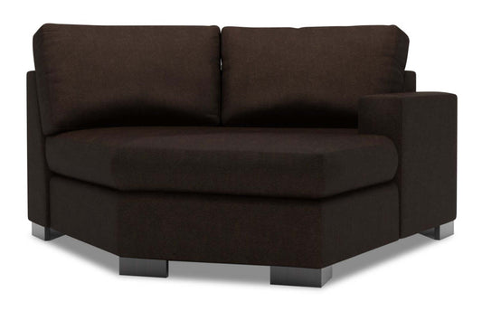 Sofa Lab Track RAF Cuddler - Luxury Chocolate | Fauteuil Cuddler de droite Track de la collection Sofa Lab - Luxury Chocolate | TR863293