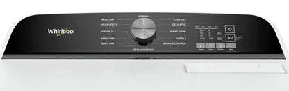 Whirlpool 7 Cu. Ft. Gas Dryer - White - WGD6150PW | Sécheuse à gaz Whirlpool de 7 pi³ - blanche - WGD6150PW