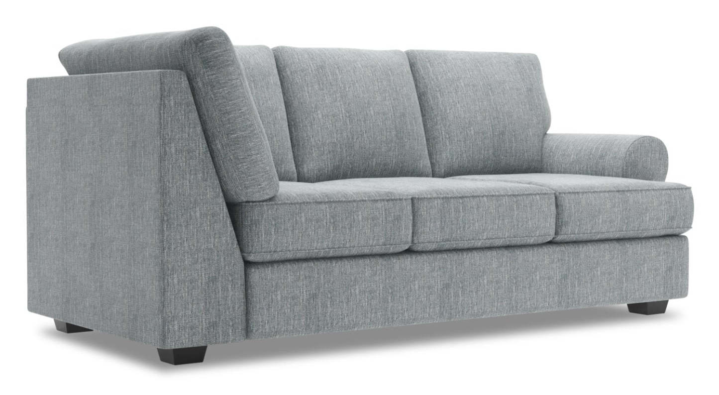 Sofa Lab Roll RAF Sofa Return - Luna Pewter | Canapé de droite pour rallonge Roll de la collection Sofa Lab - Luna Pewter | RO162291