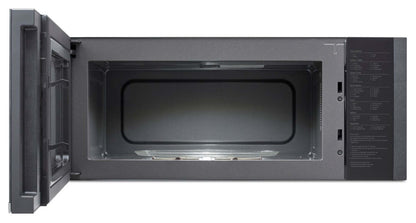 LG 1,3 Cu. Fort. Four à micro-ondes intelligent à profil bas avec cuisson par capteur - MVEF1337F | Quatre à micro-ondes à hotte intégrée intelligente à profil bas LG de 1,3 pi3 avec cuisson par capteur - MVEF1337F | MVEF133F