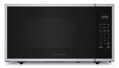 KitchenAid 1,6 Cu. Fort. Micro-ondes de comptoir – Acier inoxydable - YKMCS122SSS | Four à micro-ondes de comptoir KitchenAid de 1,6 pi3 - acier inoxydable - YKMCS122SSS