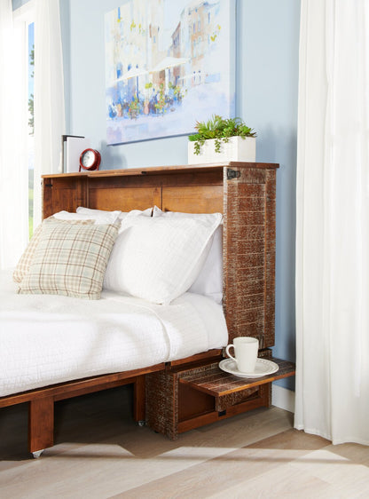 Parker Cabinet Bed - Brown | Armoire-lit Parker - brun