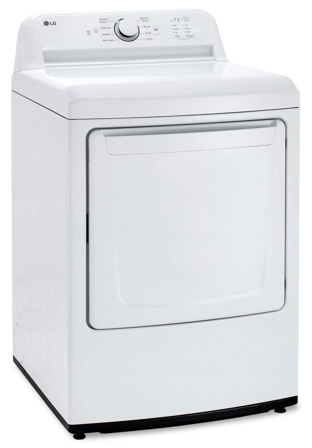 LG 7,3 Cu. Fort. Sécheuse électrique - Blanc - DLE6100W | Sécheuse électrique LG de 7,3 pi³ - blanche - DLE6100W