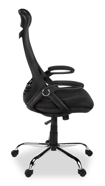 Kegan 28 Executive Mesh Office Chair - Noir|Fauteuil président Kegan de 28 po en mailles - noir