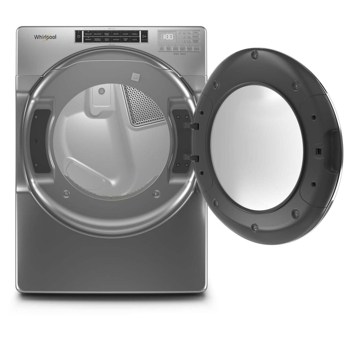 Whirlpool 7,4 pi³ Sécheuse à gaz à la vapeur - ombre chrome - superposable - WGD8620HC