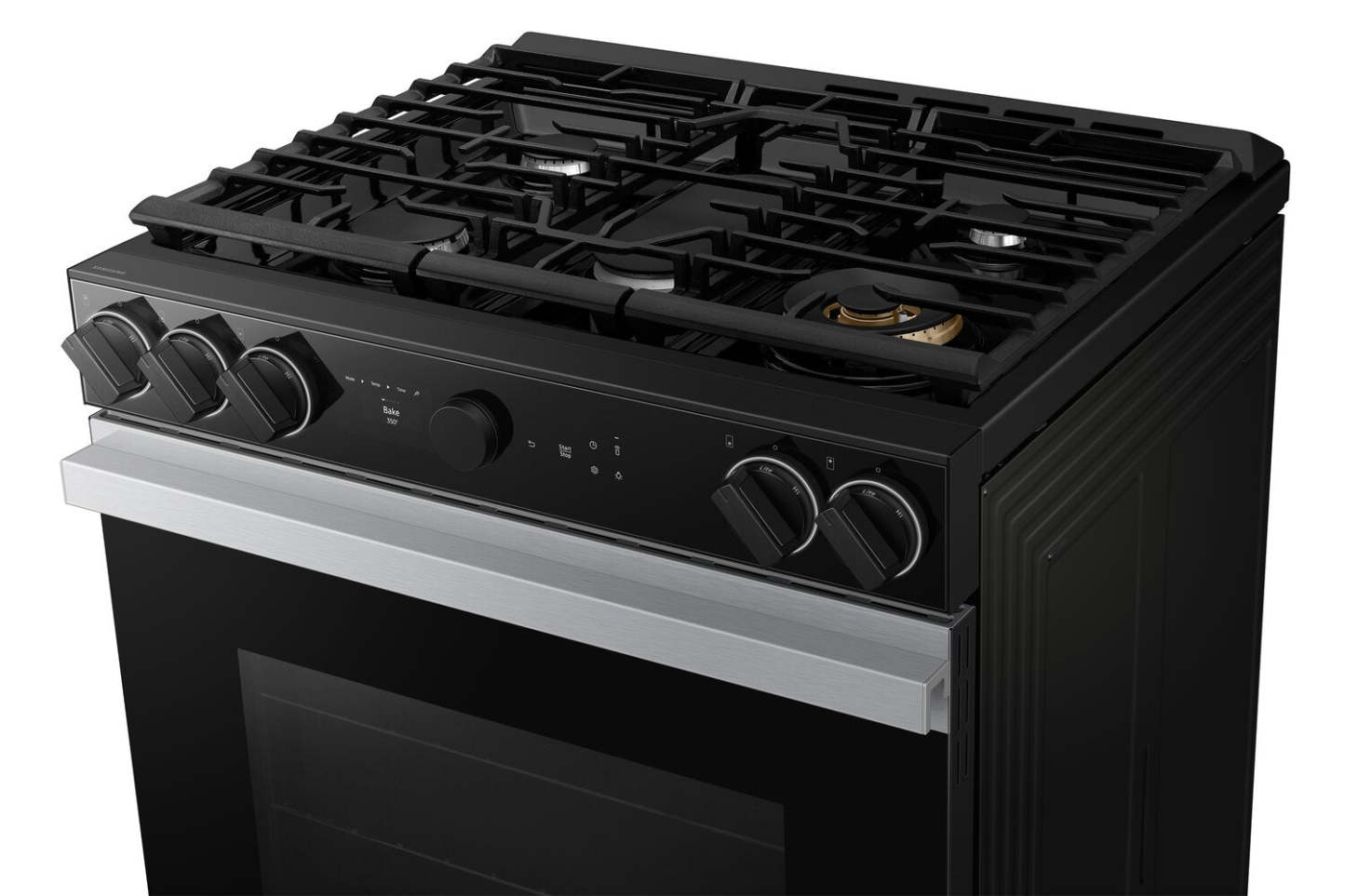 Cuisinière intelligente à gaz encastrée Samsung de 6 pi³ avec caméra de four - acier inoxydable - NSG6DG8700SRAA