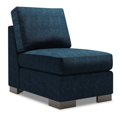 Fauteuil sans accoudoirs Track de la collection Sofa Lab - Luxury Indigo | TR453193