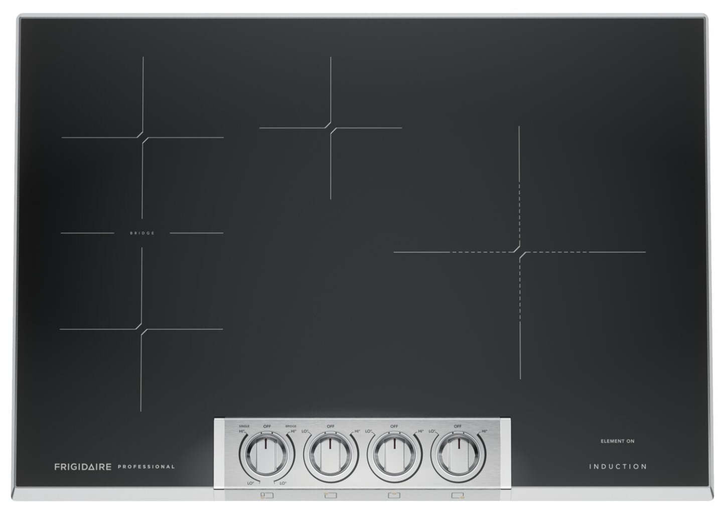Frigidaire Professional 30 4-Burner Induction Cooktop - Stainless Steel - PCCI3080AF | Surface de cuisson à induction Frigidaire Professional de 30 po à 4 brûleurs - acier inoxydable - PCCI3080AF | PCCI30AF