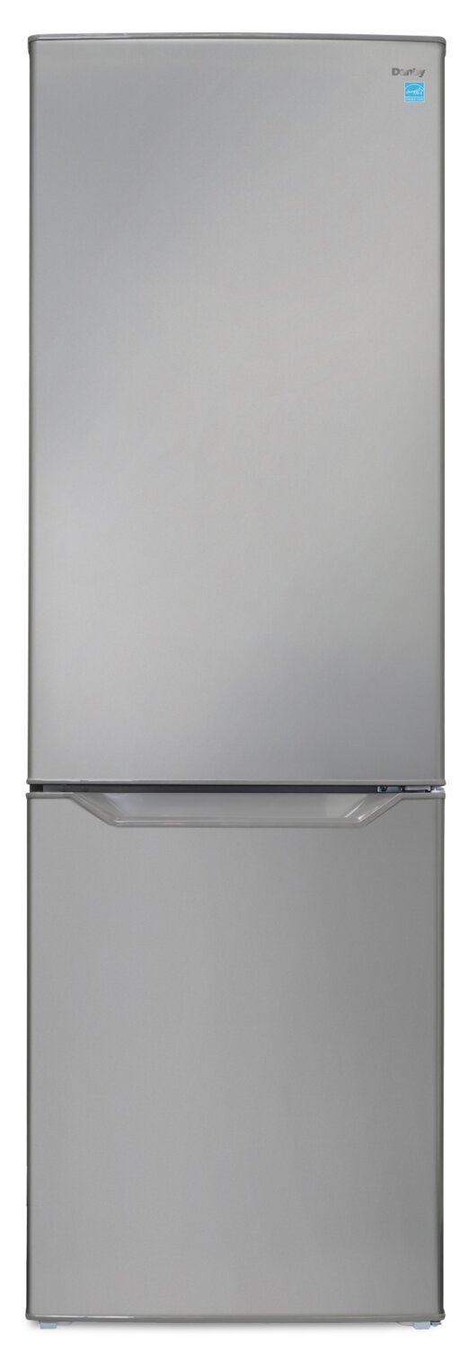 Réfrigérateur Danby de 10,3 pi³ et de 23,7 po à congélateur inférieur - acier inoxydable - DBMF100B1SLDB | Danby 23.7 10.3 Cu. Ft. Bottom-Mount Refrigerator - Stainless Steel - DBMF100B1…