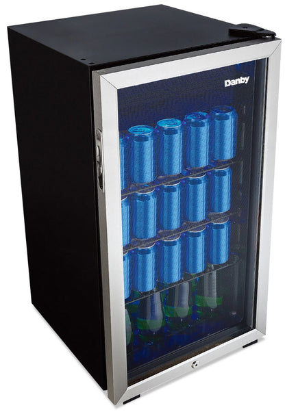Danby 17,5 3,1 Cu. Fort. Centre de boissons à une porte - Acier inoxydable - DBC117A1BSSDB-6 | Refroidisseur à boissons Danby de 3,1 pi³ et de 17,5 po à 1 porte - acier inoxydable - DBC117A1BSSDB…