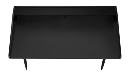 Bureau Jeremy 47.25 avec petite niche - Noir|Bureau Jeremy de 47,25 po avec petite crédence - noir