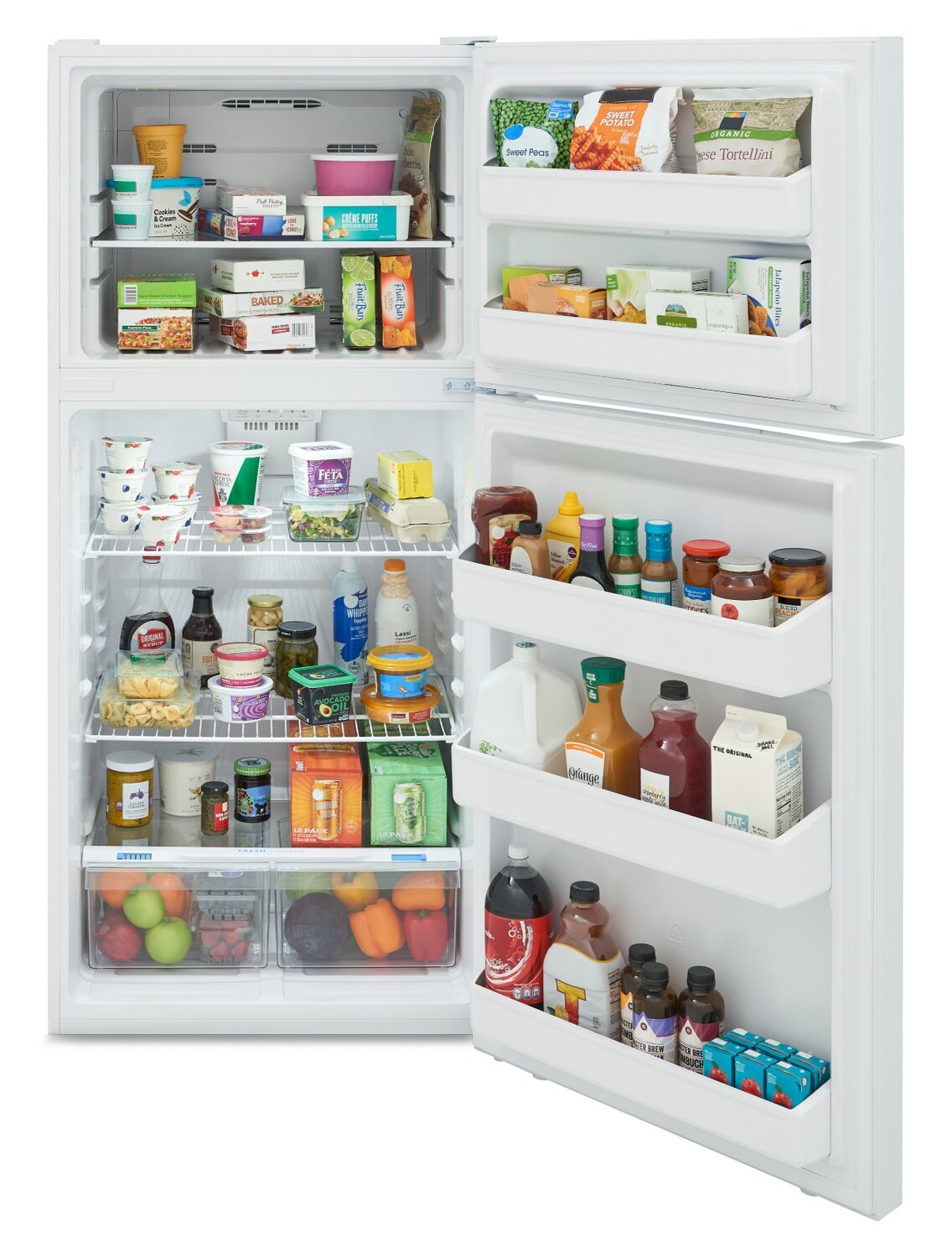 Réfrigérateur Frigidaire de 30 18 pi3 et de congélateur supérieur prêt pour le garage - blanc - FFHT1814YW | Frigidaire 30 18 Cu. Fort. Réfrigérateur à congélateur supérieur prêt pour le garage - Blanc - FFHT1814YW