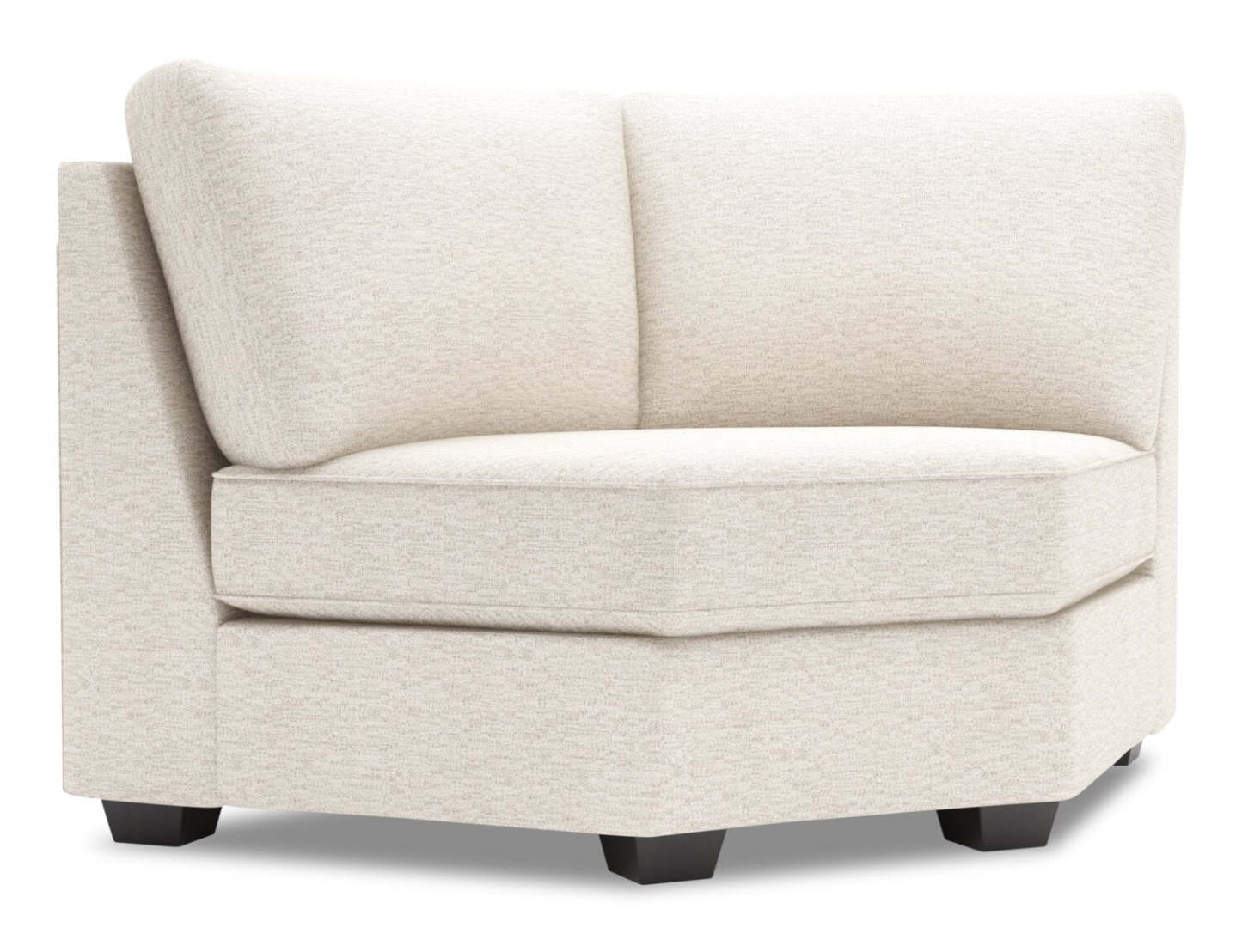 Fauteuil courbé en coin Roll de la collection Sofa Lab - Luxury Sand | RO843093