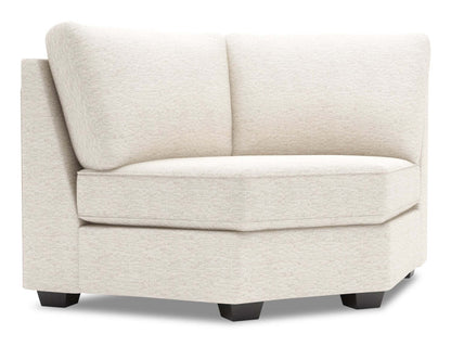 Fauteuil courbé en coin Roll de la collection Sofa Lab - Luxury Sand | RO843093