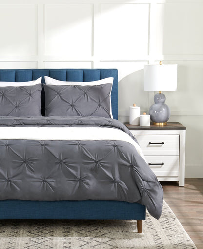 Couverture en coton à 4 épaisseurs pour très grand lit Veranda &amp; Grove - Blanc | Couverture Veranda &amp; Grove en coton à 4 canapés pour très grand lit - blanche