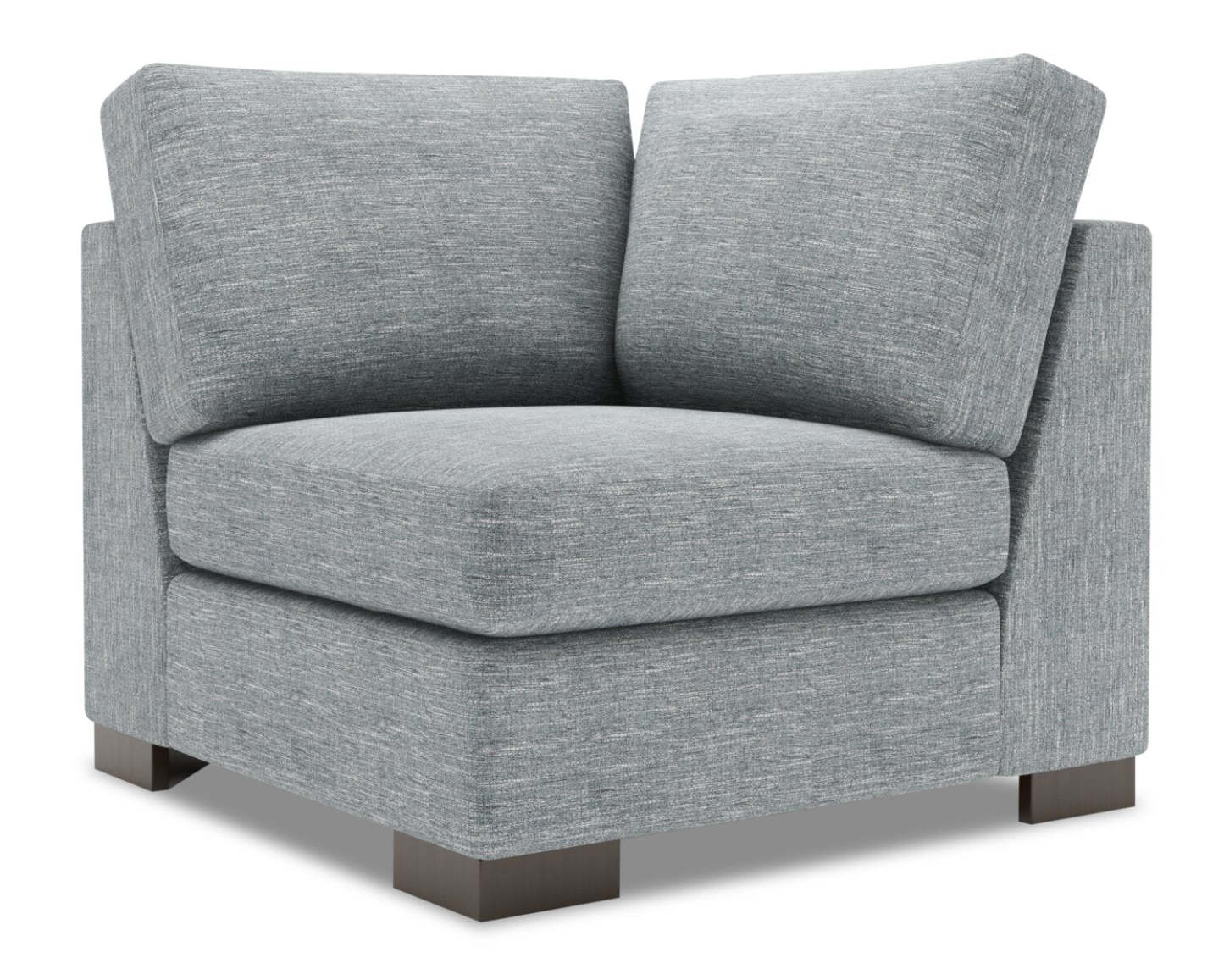 Sofa Lab Track Square Wedge - Luna Pewter | Fauteuil carré en coin Track de la collection Sofa Lab - Luna Pewter | TR882291