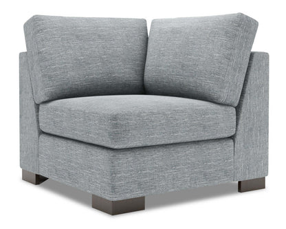 Sofa Lab Track Square Wedge - Luna Pewter | Fauteuil carré en coin Track de la collection Sofa Lab - Luna Pewter | TR882291