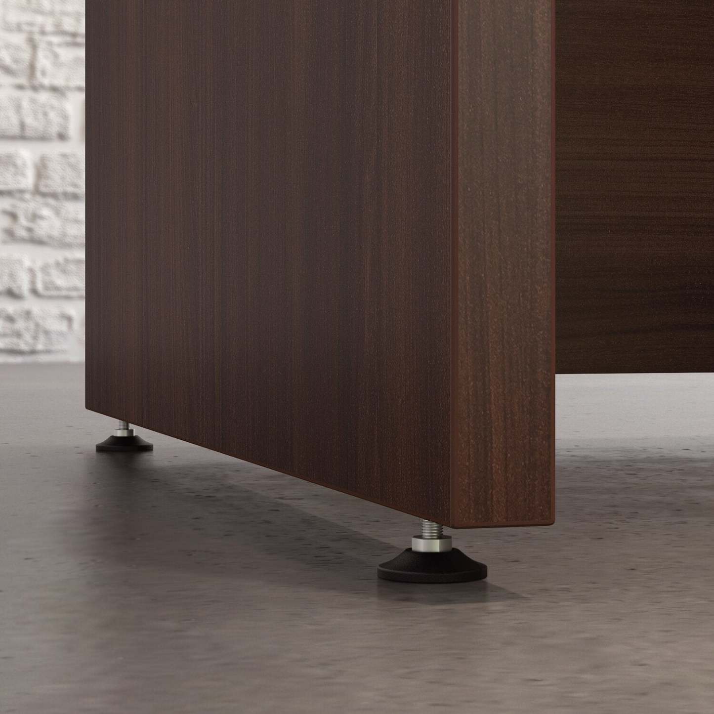 Affirm 45.16 Commercial Grade Office Desk Return|Retour pour bureau Affirm de 45,16 po de qualité commerciale