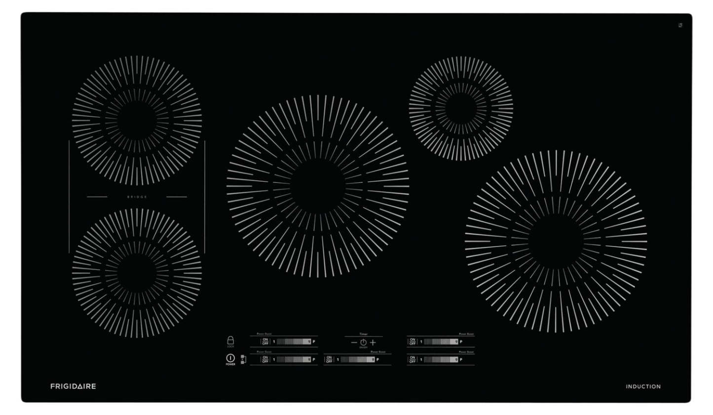Frigidaire 36 5-Element Induction Cooktop - Black - FCCI3627AB | Surface de cuisson à induction Frigidaire de 36 po à 5 éléments - noire - FCCI3627AB