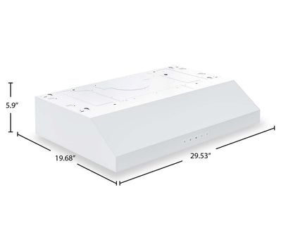 Hotte de cuisine sous l'armoire Broan série 30 GLA2 - GLA2303WW | Hotte de cuisinière sous l'armoire Broan de série GLA2 de 30 po - GLA2303WW | GLA230WW