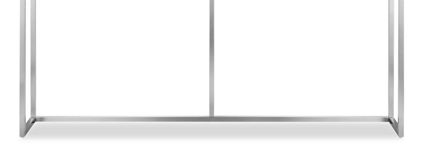 Sampson 72 Table de salon moderne en marbre - blanc | Table de canapé moderne en marbre Sampson 72 - Blanc